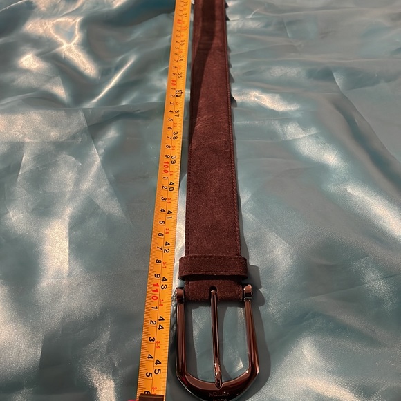 New Louis Vuitton suede leather belt - Picture 11 of 13